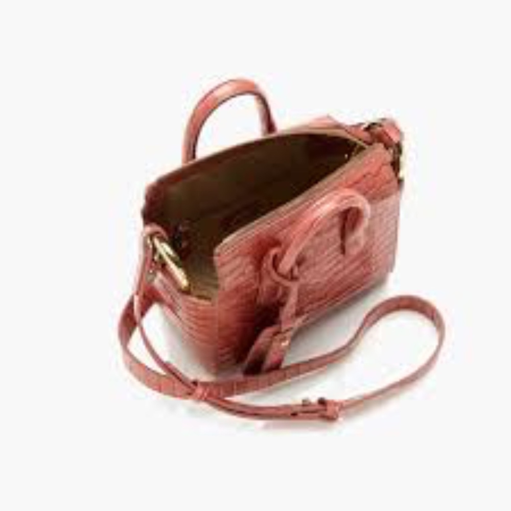 NWT - Jcrew Harper Mini Croc Bag